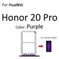 Sim Micro SD Card Socket Holder Slot Tray Reader For HuaWei Honor View 20 Pro Lite 20i Adapter Container Connector. 