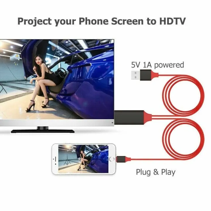 Multibao%202M%208%20Pin%20to%20HDMI%20HD%20TV%20AV%20Cable%20Lead%20For%20iPhone%2011%2012%2013%2014%20Pro%20XR%20XS%20Max%20XS%20X%208%207%206%20-%20Image%204