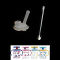 Richell Richell PPSU Children's Straw Cup Accessories Transparent Cup Silicone Nozzle Straw Ball Replacement. 