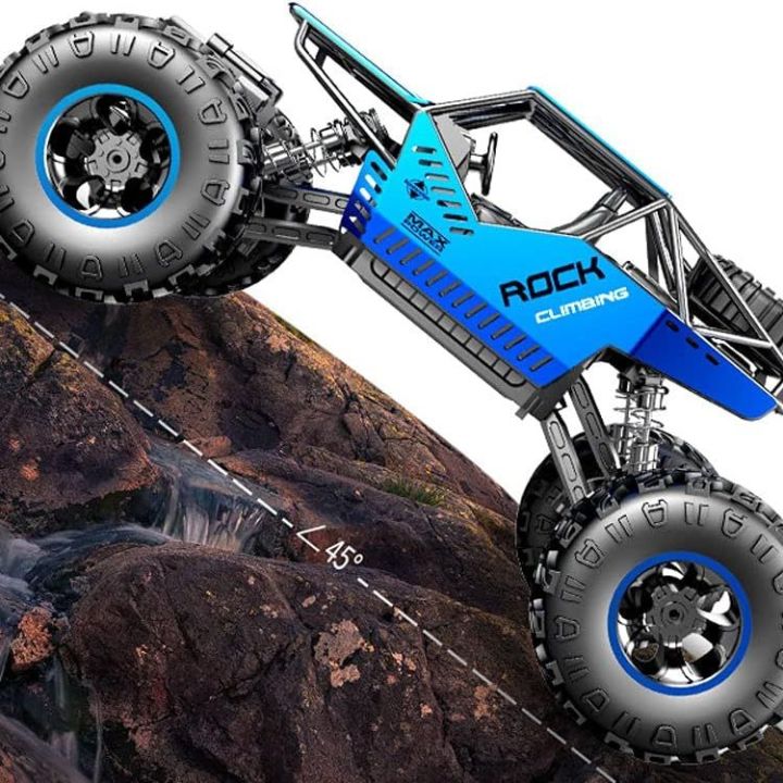 ZDYHBFE%20RC%201:16%20Alloy%20Climbing%20Remote%20Control%20Car%20Die-casting%20Body%204WD%20Mountain%20Bigfoot%202.4G%20Off-Road%20Mechanical%20Car%20Vacuum%20Tire%20Shatter-resistant%20And%20Crash-resistant%20Boy's%20Toy%20Car%20Children's%20Gift%20-%20Image%202