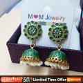Unique Colorful Style Jhumka Earrings Design For Women. 