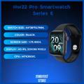 Hw22 Pro Smart Watch Series 7 Original | Wireless Charging | 1.75 Inch Display | 44 mm Base |  Box Include Data Cable, Charger And Straps |  Always On Display | BP Pressure Reading | Water Proof | For IOS And Android. 