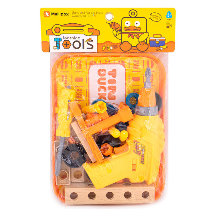 Electric Toy Drill Set for Kids – Kids Construction Toy Set | DIY ...
