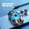 Mobile Cooler X20 for Gaming, Universal Phone Cooling Fan with Two Cooling Modes, Mobile Phone Radiator Case for iPhone Android Smartphones from 4.5 to 7in, Cell Phone Cooler for Live Streaming. 