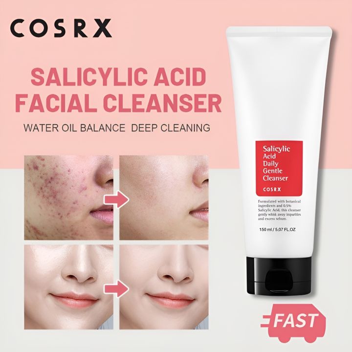 Korean COSRX Salicylic Acid Daily Gentle Cleanser 150ml