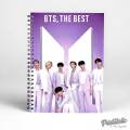 BTS Logo Printed Notebook with free gift, BTS Army, KPOP, STRAY KIDS, SEVENTEEN, Fully Customized Perfect Gift For Army. 