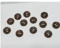 "Premium Metal Buttons for Shirts, Blouses, and DIY Crafts - 2/4 Hole Round, Decorative, Fancy Gents & Ladies Buttons for Clothing, Jackets, Suits, and More | Wholesale Metal Sewing Buttons for Men & Women’s Apparel, Vintage & Antique Gents Fancy Button. 