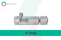 Orient Metal  3 Inch  Aluminum Tower Bolts  Chatkhani  Kundi Lock  Easy bolts for Door,Window,t  Cabine A. 