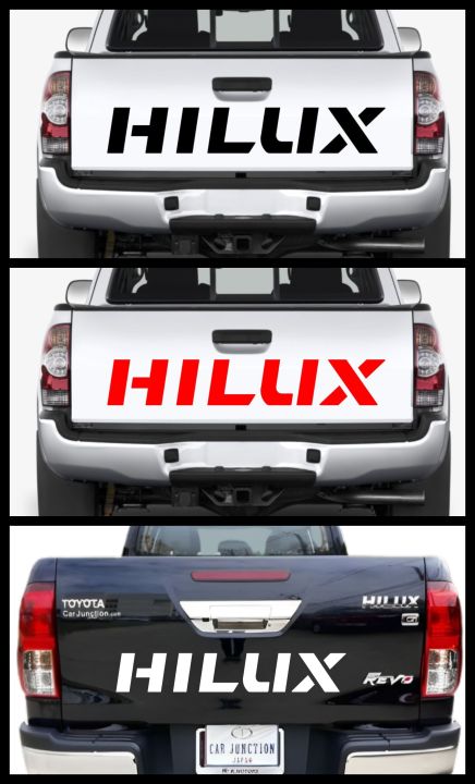 Car Sticker Toyota Hilux