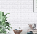 Modern 3D Brick Wallpaper Self Adhesive Waterproof Wall Panel Living Room Mould Proof Wall Sticker Formaldehyde-free Home Decor. 