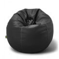 Relaxsit bean bag - Puffy Leather Bean Bag – Versatile Comfy Bean Bag for Lounge and Bedroom – Bean bag for adults   - Water-Repellant Dim. 110x80cm. 
