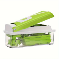 Nicer Dicer - Speedy Chopper 12 Pieces Nicer Dicer Plus Fruit & Vegetable Slicer All in One Kitchen Gadget - High Quality Nicer Dicer Salad Vegetable Fruit Slicer Shredder Cutter Peeler Chopper Kitchen Tool Se - Nicer Dicer Jumbo Peeler & Grater. 