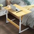 Adjustable Portable Bedside Laptop Table Sofa Side Computer Table With Wheels. 