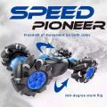 Speed ​​Pioneer RC Car Stunt Remote Control Twisting 4x4 Drift 2.4GHz Hand Gesture Sensor Watch Control Four Wheel Drive Off Road Vehicle Toy Cars Flips with Light Music Strong Power Car With Heavy Battery Backup RC car for boys (Multicolor). 