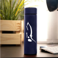 CUSTOMIZE Arabic Calligraphy Water Bottle with LED Temperature Display/Stainless Steel Smart 500ml Water Bottle/Double Wall Vacuum Insulated Leak Proof/Stay Hot Cold /Travel Modern Mug with Vacuum Thermos Flask. 