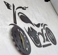 Wall Clock ‘Motorbike clock’  Perfect & Stylish Bike Wall Clock ‘Motorbike clock’ for Every Room: Digital, Wooden, 3D, and Fancy Designs for Kitchen, Bedroom, and Drawing Room. 