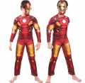 Ironman Muscular Premium Quality Padded Dress Costume For Kids Of 3 To 11 Years.. 