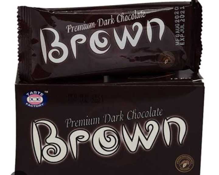 Premium dark brown chocolate box, bitter sweet dark chocolate, pack of 12 dark chocolates