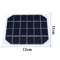 Best Tool 5Pcs 10W 6V Mini Solar Panel PET Monocrystalline Cell Power Module Battery Board Toys Charger Light DIY Outdoor. 