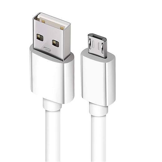 Charging & Data USB Cable for Huawei Honor 9 Lite Original USB Cable | Micro USB Data Cable | Sync Quick Fast Charging Cable | Charger Cable | Android V8 Cable (3.0 Amp, 1 Meter, LY2, White)