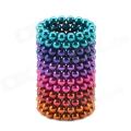 216Pcs 3mm Magnet Balls (6 Multi Color) Magnetic balls Gift. 