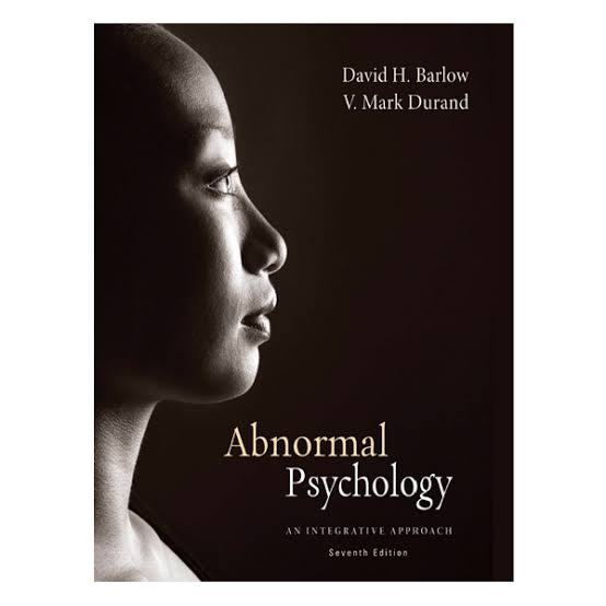 Abnormal Psychology book