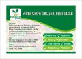 Organic Fertilizer all in one , Super Grow Organic Fertilizer , 100 Gram (Amino Acid, Humic Acid Sulfur, Organic matters, Nitrogen, Phosphorous, Potassium Trace Elements). 