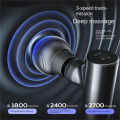 Blue Idea Chargeable Mini Massage Gun – Deep Tissue Muscle Massager for Full Body Relaxation  Portable Massage Gun Pro. 