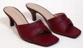 Women's Open Heel Kitten Heel Sandals - Softy Upper, Non-Slip Sole, Casual Wear. 