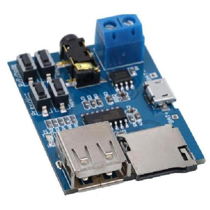 TF Card UDisk MP3 Format Decoding Board Module Amplifier Audio Player