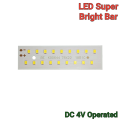 Led Bar Super Bright White Light 4V 18 LED Smd Strip Light. 