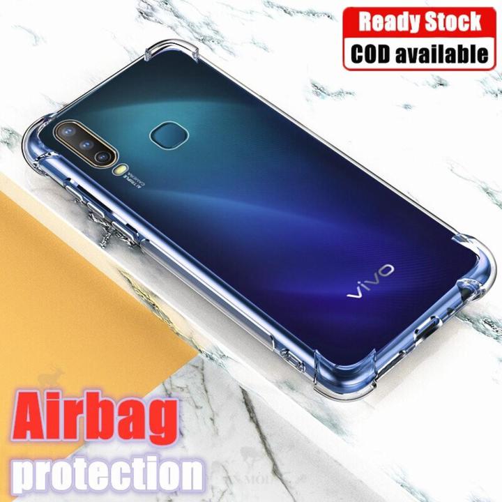 lthmy for Vivo Y17 1901 1902 1916 Soft Gel Jelly Case Transparent