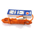 Lareg collection of 3 / 4 / 5 / 6 / 8 / 10 / 12 Way High Quality Universal Power Extension Board With Multiple EU / UK Sockets | Individual Switches & indicator 3.5 Meters Long Cable (1.00mm) , 2 Round Pin Plug. 