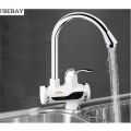 Instant Electric Water Heater tap Faucet, Tankless Geyser Heating Tab with Digital Temperature Display, ABS Body Shock Proof, Auto Electric Geezer, Water Geezar for Kitchen and Bathroom Accessories, AC 220V 3000W Under Inlet instant hot water tap. 