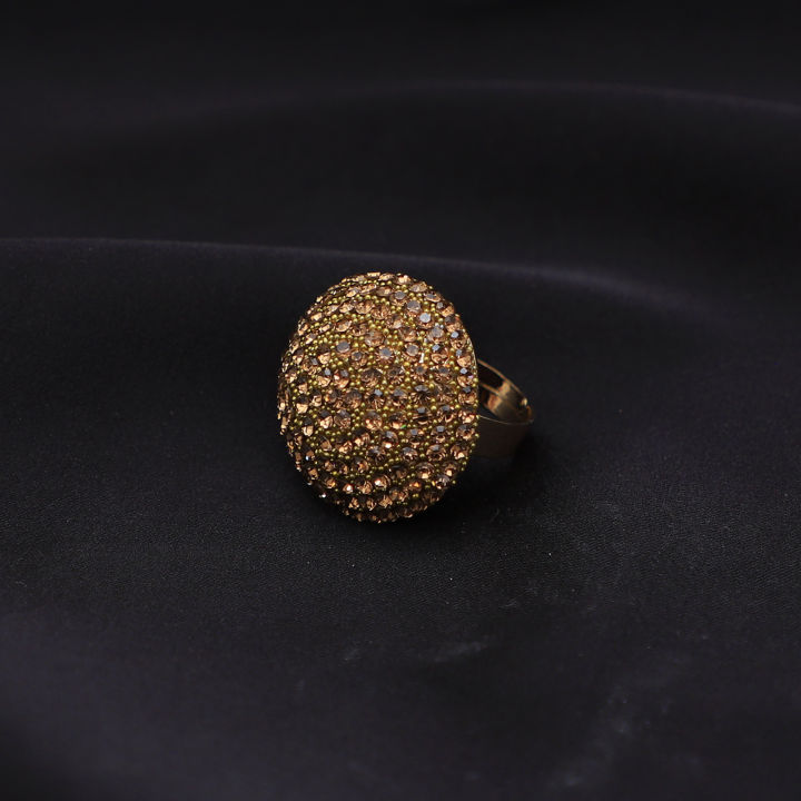 bridal umbrella ring gold design