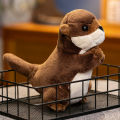 Odor-free Otter Stuffed Animal Fluffy Otter Plush Toy Perfect Christmas Birthday Gift for Southeast Asian Buyers Otter Stuffed Toy. 