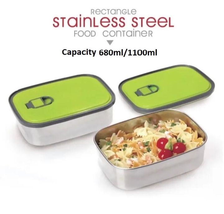 Tedemei Stainless Steel Insulated Air Tight Lunch Box for Warm Food 1 ...