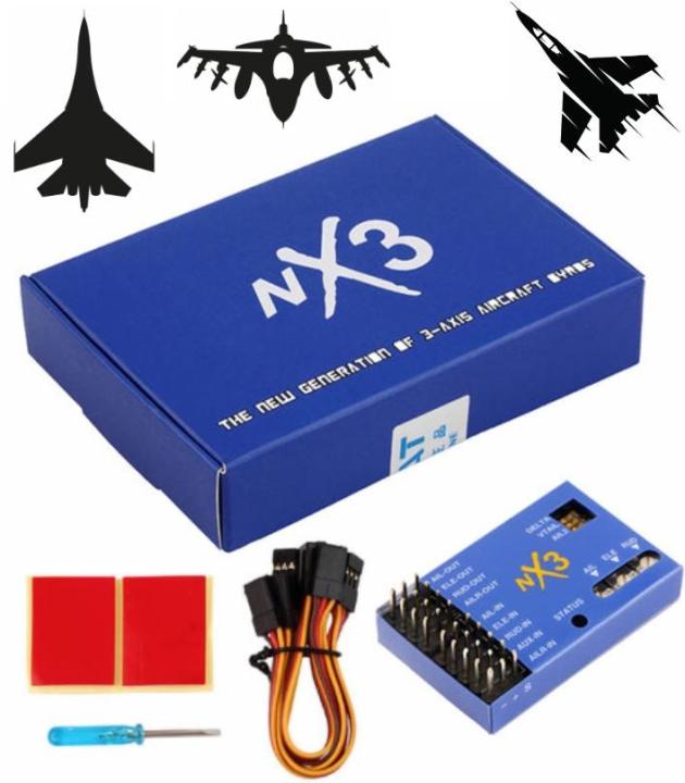 NX4 PRO Flight Controller 3D Flight Gyroscope Balance for Fixed-Wing Aircraft