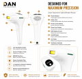 DAN TECHNOLOGY Professional IPL Hair Removal Device | Premium Permanent Hair Removal Machine | Smart Painless Laser Epilator for Face & Body. 