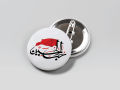 Stylish Muharram Commemoration  Pin Badge. 