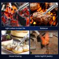 Kitchen Culinary Torch, Professional Torch Kitchen Blow Lighter Adjustable Flame with Reverse Use for Creme Brulee, Searing, Baking, BBQ (Butan Gas Not Included). 