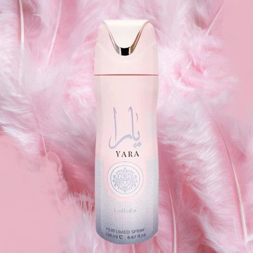 Lattafa Perfume Yara For Woman Lattafa Deodorant Body Spray 200ml