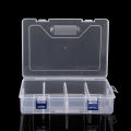 F240 Double Layer Component BF-240 Double Layer 8 Partitions Transparent Plastic Storage Box Craft Box Components Box Jewelry Boxox Parts Box Storage Box Tool Box F-240 Electronic Component Box. 