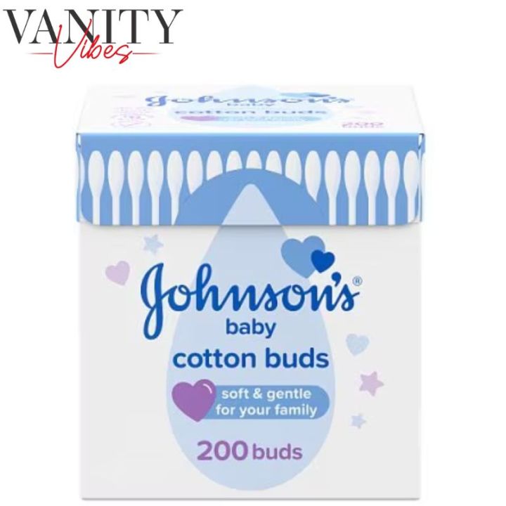 Johnson’s Baby Cotton Buds 200 Pack Gentle & Safe Daily Care | Daraz.pk
