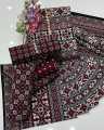 3pc Beautiful Traditional Ajrak Dress with matching khussa for Girls and Woman's. 