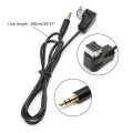 3.5mm Aux Input Cable for Headunit Pioneer IP-Bus Aux Input Adapter Cable Cord. 