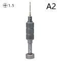 High Hardness Screwdriver Kit Convex Cross Pentalobe Plum Blossom 0.8 1.2 1.5 2.5 T1 T2 Y0.6 For Phone Watch Tablet Repair Tool Lonni. 