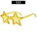 Fashion Unique Pentagram Sunglasses Christmas Party Star Shape Sun Glasses for Women Men Shining Shades Xmas Festival Eyewear. 