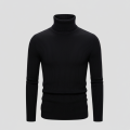 Mens Jumpers Turtle Neck Sweater Ribbed Knitted Jumpers Roll Neck Jumper Long Sleeve Sweaters Lightweight Knitwear Business Work Pullover. 