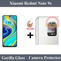 Xiaomi Redmi Note 9s Unbreakable Gorilla Glass Premium High Quality Tempered Glass Screen Protector + Back Camera 9H Gorilla Flexible Protector For Xiaomi Redmi Note 9s. 